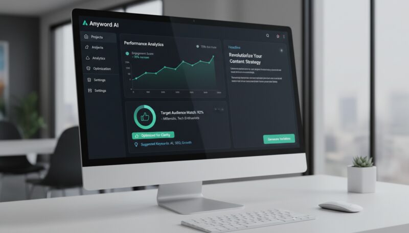 Anyword AI copywriting alat Anyword AI copywriting alat